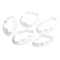 Cloud Shaped Cake Cutter Set Fondant Mold Sugarcraft Baking Tools for Cake Decoration and Pastry Design with Multiple Sizes and Shapes One Size