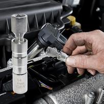 14mm 16mm žvakės lizdo raktas adapteris 12 kampų 3/8 colio pavara magnetinis žvakės lizdas žvakės raktas automobilio remonto įrankis stylea