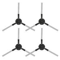 For Xiaomi For Mijia B116 X20 PLUS Vacuum Cleaner Side Brushes Replacement 4 6 8 Black Nylon Bristles Plastic Hub