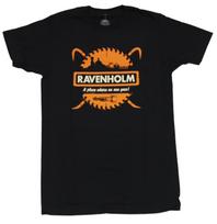 Half Life 2 Mens T-shirt Ravenholm A Place Where No One Goes Logo S