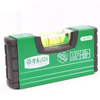 100mm Mini Aluminum Alloy Spirit Level with Shock-Resistant Design Compact Hand Tool for Precise Construction & DIY