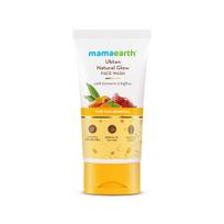 Mamaearth Ubtan Turmeric Saffron Face Wash 150ml – Natural Glow, Tan Removal, Brightening – SLS & Paraben Free – All Skin Types
