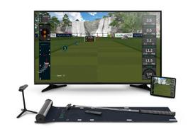 GPRO EX PUTT RG Screen Putting Practice Device ExPutt Putting Practice Device (Real Green) juoda