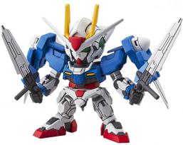 SD Gundam EX Standard Mobile Suit Gundam 00 Double O Gundam Plastic Model Kit Pre-colored