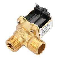 Solenoidinis vožtuvas Vandens valdymo vožtuvas AC220V G1/2 Paprastai uždarytas Žalvarinis vožtuvas Vandens jungiklis