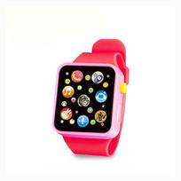 Touch Screen Smart Baby Watch For Kids Premium Quality Design Ideal For Learning And Fun raudona