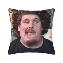 Drachenlord Rainer Winkler Pillow Cover Vintage Pillow Case For Chair Sofa Home Decor Square Pillowcases Gift Peach skin 18*18(CM)-1Pcs