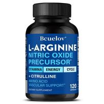 Premium L-Arginine Capsules, Amino Acid Vascular Support Supplement for Men Energy, 120 Count 120PCS