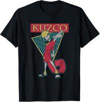 The Emperors New Groove Kuzco Triangle Black TShirt S