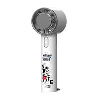 DISNEY Mini ventiliatorius / Galingas, ilgas baterijos veikimo laikas, rankinis, nešiojamas, asmeninis elektrinis ventiliatorius, įkraunamas per USB, Mikės Pūkuotuko dizainas balta