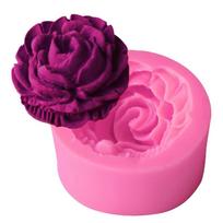 1 vnt. rožių žiedų silikoninės formos torto dekoras Sugarcraft ir šokoladinio muilo molio formos