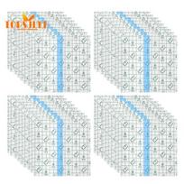 100 vnt. vandeniui atsparūs bambos lipdukai – minkšti, patogūs, nematomi transderminiai klijai, ilgai išliekantys 10x12cm