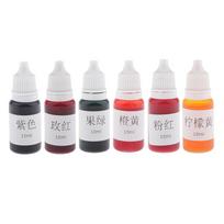 Skin-freindly Color Pigments Liquid 0. Handmade Icing Fondant Cake Bath DIY Making Pastry Decor Resin Supplies