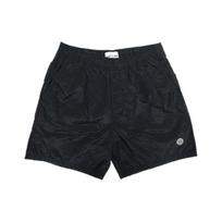 Stone Island Dėmė Logotipas Maudymosi Šortai Juodi Vyriški Maudymosi Kostiumai 7415B0943-V0029 M