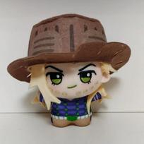 Anime JOJO Plieninis Bėgimas Cosplay Johnny Joestar Gyro Zeppeli Lėlė Pliušinės Kimštos Medvilninės Lėlės Kambario Dekoracija Kalėdų Rekvizitas gray
