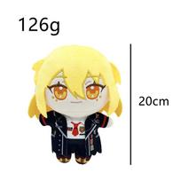 New product Neru Akita Neru Plush single braid yellow-haired girl stuffed doll toy 20CM-23CM