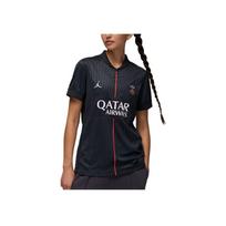 Jordan Paris Saint-Germain Dri-FIT Replica 2025/26 Sezono Ketvirtasis Komplektas Sausas Patogus Trumpomis Rankovėmis Futbolo Marškinėliai Moteriški viršutiniai drabužiai HQ4215-045 XL