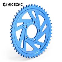 NICECNC For Sur-Ron light bee X S L1E Segway X160 X260 Surron light bee X/S 48T Rear Sprocket Electrical Motorbike Accessories mėlyna