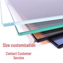Stačiakampis grūdinto stiklo stalo viršaus valgomojo kilimėlis Contact customer service gray