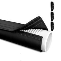 Universal AC Hose Cover Easy Clean Waterproof Dustproof Heat Resistant Exhaust Pipe Protector for Home HVAC System juoda