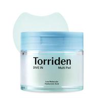 K-Beauty Torriden Dive-In Moisturizing Pad 80ct – Serum-Soaked Daily Moisture Prep Pads with Panthenol & Allantoin 1box