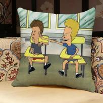 Beavis ir ButHead Pagalvės užvalkalas Pagalvės užvalkalas Dvispusis spausdintas Sofos pagalvė Miegamojo galvūgalio pagalvė 30X30cm