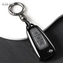 New Tpu Auto Folding Key Fob Cover Case Fit For Ford Ranger C-Max S-Max Focus Galaxy Mondeo Transit Tourneo Custom Protected Housing Remote