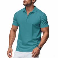 Mens Polo Shirts Short Sleeve Classic Fit Polo Shirts for Men Adult Comfortable Men's Polos Golf Clothing for Men XXXL
