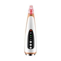 2 in 1 Facial Blackhead Remover LED Introducer Electric Cleaner Face Deep Nose Cleaner Pore Acne Pimple Removal Vacuum Suction auksas