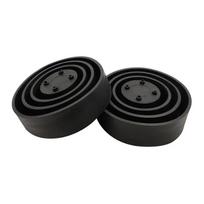 LED priekinio žibinto dulkių dangtelis Universalus guminis vandeniui atsparus apsaugos nuo dulkių dangtelis Sandarinimo dangtelis 40 mm-100 mm 1pcs