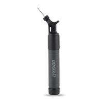 High Speed Dual Action Air Pump Sport Ball Inflation Pump with Additional Ball Inflation Needle for Football Basketball black