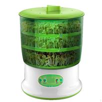 Bean Sprouts Machine 360Degree Sprayer Home Use Large Capacity Seed Sprouter Maker for 3 Layers