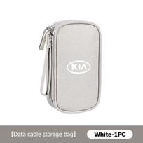 LHSR1 Car Storage Bag Portable Auto Travel Zipper Organizer Case Sticker For KIA Rio K5 K2 Sportage Ceed Sorento Picanto Stinger