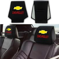 YNR1  1 VNT. Automobilio galvos atramos pagalvėlės Kaklo pagalvėlės užvalkalas Sėdynės užvalkalas Chevrolet Cruze Aveo Trax Sail Malibu Captiva Vauxhall Astra J Corsa juoda