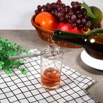 Not Easy To Deform Ice Filter Spoon Rustless Steel Bar Fine Mesh Sieve  Bar Ice  Filtering Tower Shaped
