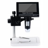 Mikroskopas Rosfix DM4-Z01B019 – 4,3'' LCD ekranas, Priartinimas 50X–1000X, 720P HD, 8 LED