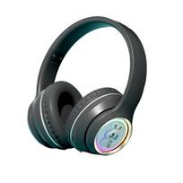 Girls' Stereo Headphones, Foldable Headphones with Microphone and Memory Card, Wireless Headphones for PC/Tablet/TV/Travel/Gaming Package size:30*20*15cm rožinė