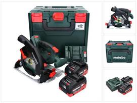 Akumuliatorinis diskinis pjūklas Metabo KS 18 LTX 57, 18 V, su akumuliatoriumi, su įkrovikliu