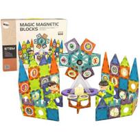 3D magnetinis konstruktorius Lean Toys Ferris Wheel, 155 d.