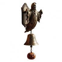 Halloween Door Bell Ornament Vintage Metal Doorbell Home Office Entrance Door Wall Mount Decorative Welcome Bell