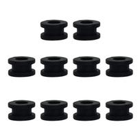 10pcs Motorcycle Fairings Grommets Motorcycle Rubber Grommets Gasket Bolt Kit For Honda Suzuki Kawasaki ZX-6R Yamaha yzf R1 R6