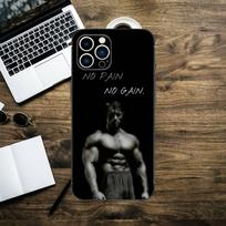 Arnold Schwarzenegger Phone Case For iPhone 16,15,14,13,12,11,XS,XR,X,8,7,Pro,Max,Plus,mini Silicone Black Cover iPhone15pro