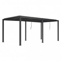 Pergola Mirpol Luxe 7.8x3x2.5m LED Modernus Aliuminis Pilkas