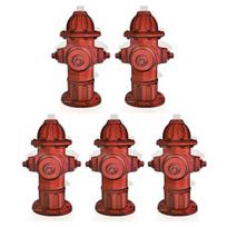 Dog Pee Trainer Hydrant for Dogs to Pee on Dog Hydrant Pee Post Potty Training Dog Pee Post to Mark Pee Spot on Pee Pad 5pcs