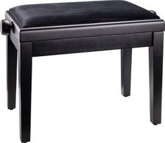 Pianino kėdė K&M 13921 juoda matinė, veliūras