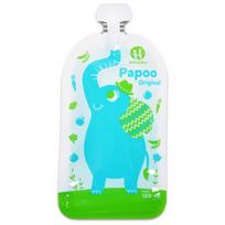 Petite&Mars Papoo maišelis maistui Elephant 6x150 ml