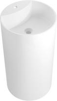 Mexen Ajax-02 stovimas praustuvas iš konglomerato 45 x 45 cm, baltas matinis - 26514500, 45x45x82 cm