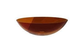 Praustuvas Besco Anya Earth Rust, 50 cm, su baltu dangteliu
