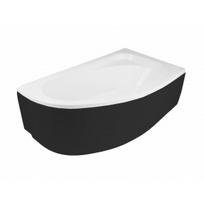 Vonia Besco Cornea Comfort, 150 x 100 cm, dešininė, su juoda apdaila