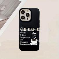 Black Coffee Phone Case iPhone17ProMax/16/15/14 plus/13/12/11 PM Apple Case iPhone 11